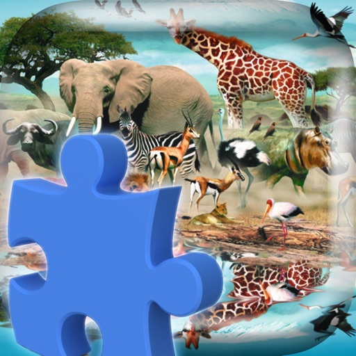 Animal Jigsaw Puzzle Game For Kids : Match All The Pieces To Solve Images Of Animals Icon