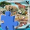 Animal Jigsaw Puzzle Game For Kids : Match All The Pieces To Solve Images Of Animals