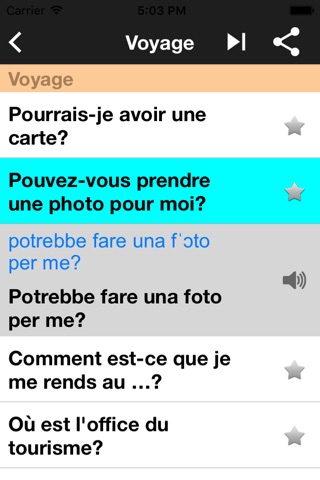 English - Italian Phrasebook screenshot 2