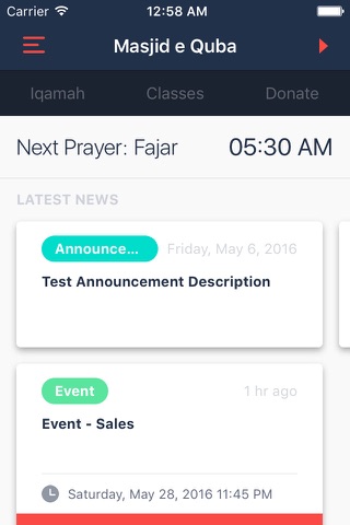 Masjid Connect screenshot 3