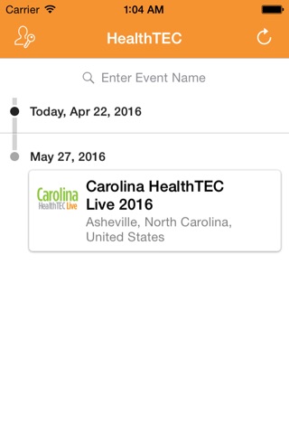 Carolina HealthTEC Live screenshot 2