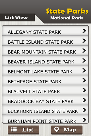 New York State Parks & National Parks Guide screenshot 3