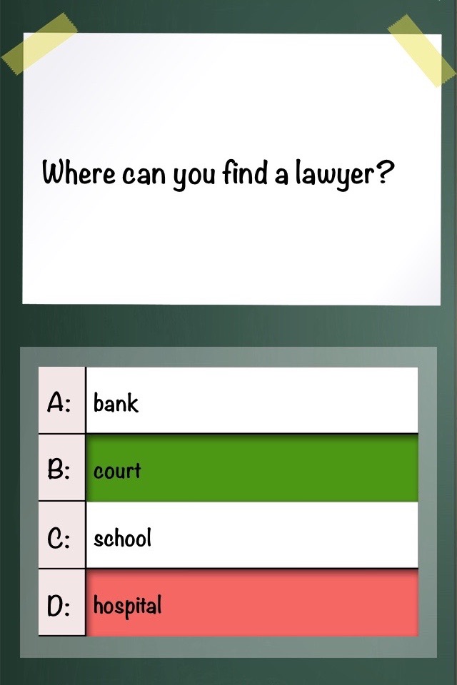 iPractise English Grammar Test screenshot 4