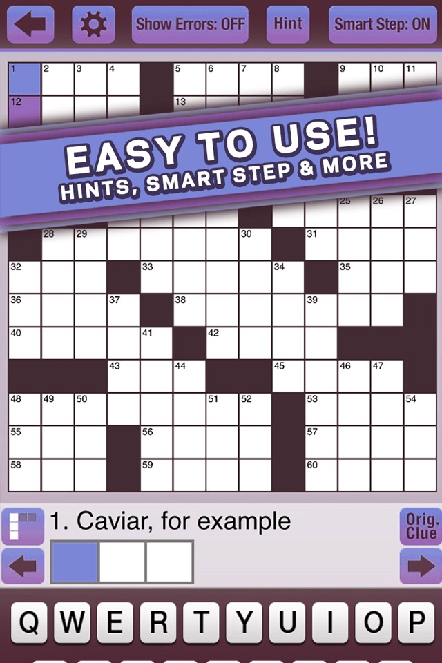 Penny Dell Jumbo Crosswords 3 – More Crosswords for Everyone! screenshot 2