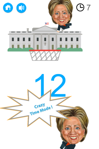 Hillary Dump vs Messenger Basketball Game : FREE screenshot 3