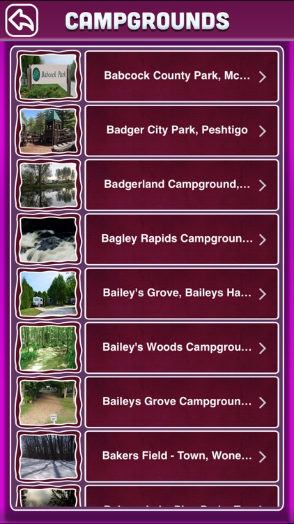 Wisconsin Campgrounds & RV Parks Guide