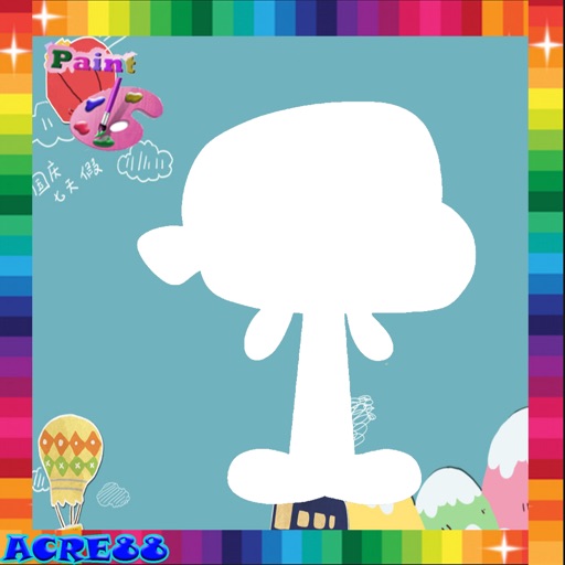 Painting Book Gumball Banana Edition iOS App