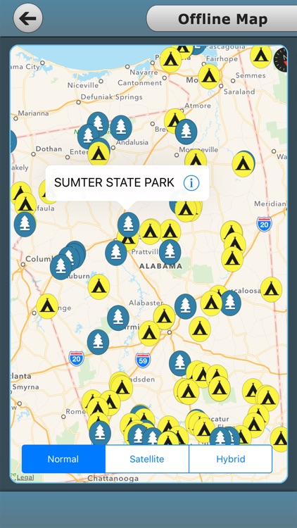 Alabama - Campgrounds & State Parks