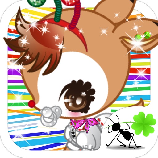 Christmas Deer - Game for girls icon