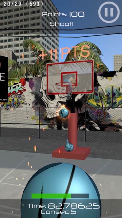 Basketball Shooter! Screenshot 1