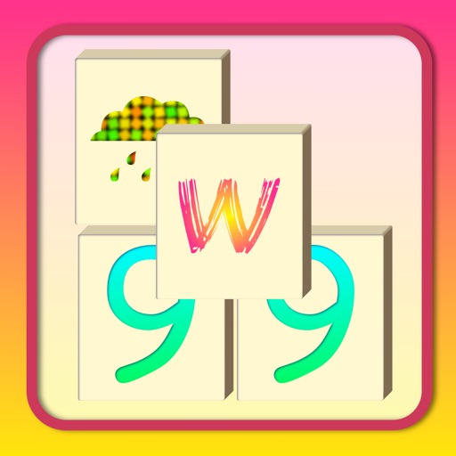 Colored Mahjong - Rainbow edition - Free icon