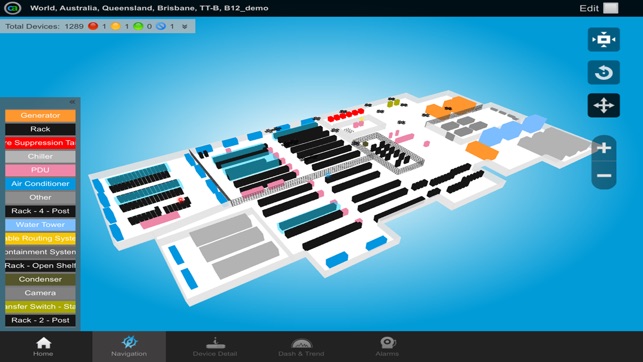 Visual Data Center 5.0 Mobile Client