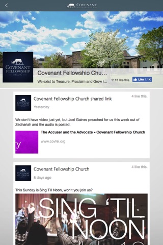 Covenant Fellowship Church screenshot 2