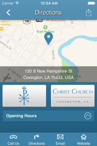 Christ Episcopal Covington LA screenshot 3
