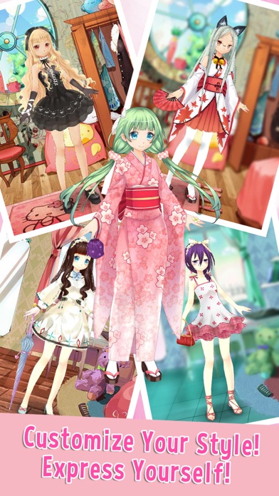 CUTE ANIME GIRL DRESS UP - SWEET MAKEOVER SALON 1.30 IOS GAME GIẢI TRÍ CUTE ANIME GIRL DRESS UP - SWEET MAKEOVER SALON 1.30 IOS