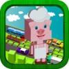 City Crossing Park Game Activity Maker: for Pig Theme Version