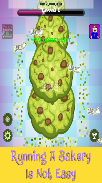 Weed Cookie Clicker - Run A Ganja Bakery Firm & Hemp Shop With High Profits