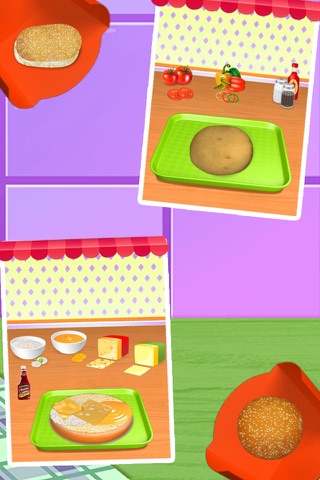 school lunch box - cooking  recipe games - Kids school lunch maker – A school food & lunch box cooking game for girls screenshot 2