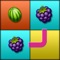 Fruit Link is a game that you have to find all pairs of the same images of fruits which connected under 3 lines to win