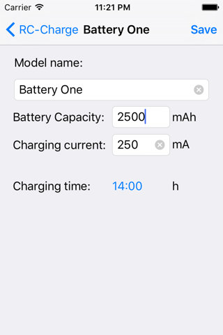 RC-Charge screenshot 2