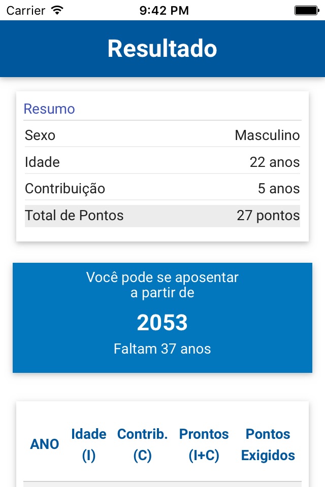 Minha Aposentadoria screenshot 3