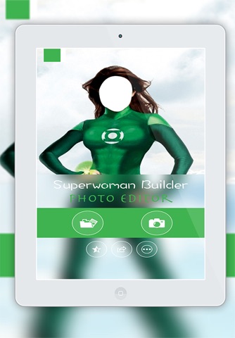 Superwoman Photo Suit- New Photo Montage With Own Photo Or Camera screenshot 3