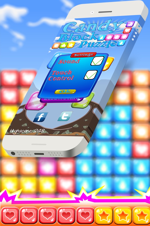 Candy Block Puzzle Classic - A Addictive And Fun 10/10 Grid Game screenshot 4