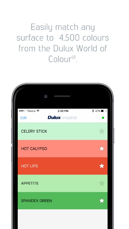 Dulux® Snapshot® App