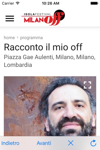 Milano OFF FRINGE Festival screenshot 3