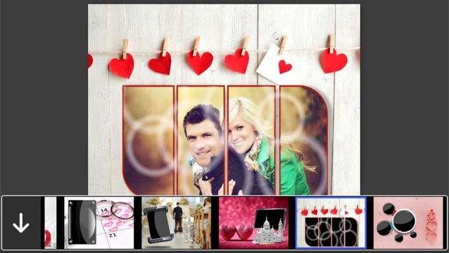 3D Heart Photo Frame - Amazing Picture Frames & Photo Editor(圖4)-速報App