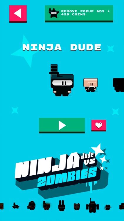 Ninja Dude vs Zombies - endless tap 'n' slash zombie arcade game screenshot-4