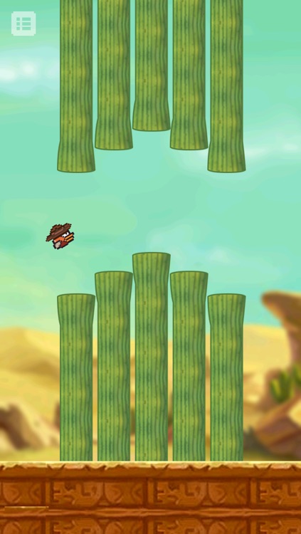 Flying Bird Desert Game