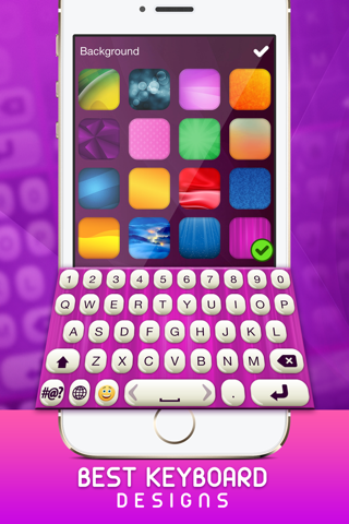 Best Keyboard Designs – Color.ful Background Skin.s & Text Font.s for iPhone screenshot 3