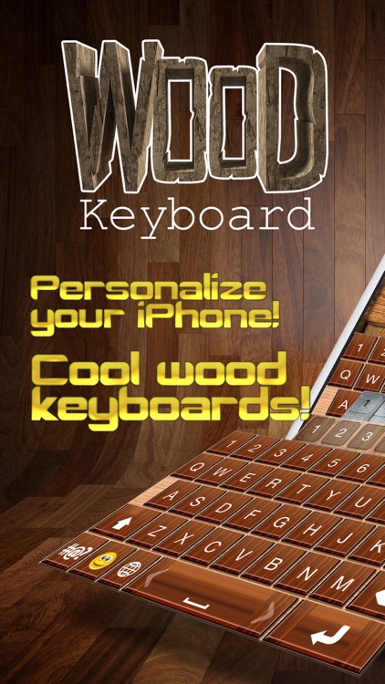 Wooden Keyboard Skins – Wood Themes for Keyboards with Cool Backgrounds and Fonts