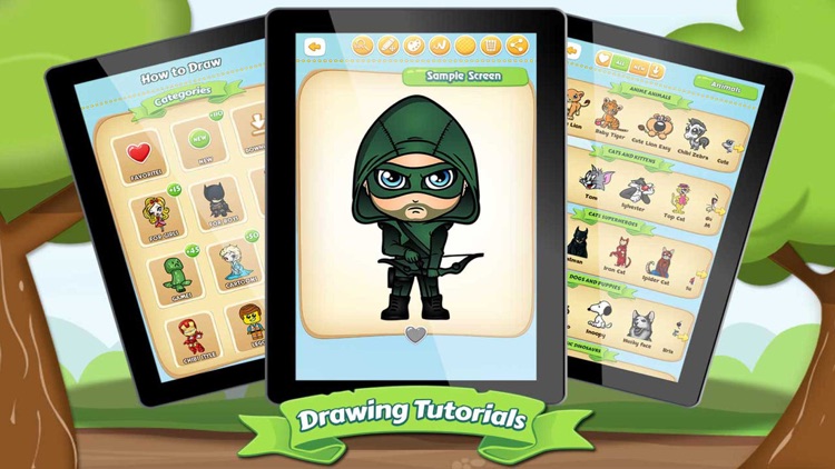 How to Draw Chibi Superheroes edition screenshot-4