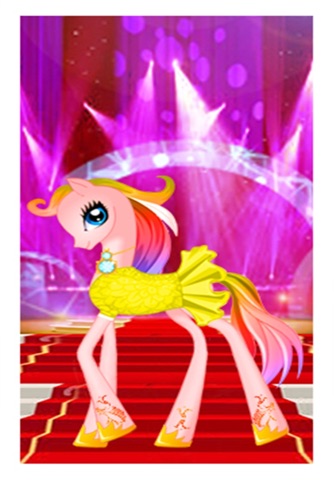 Dress-Up Princess Pony the beast and beauty - Create a Pony Girl Rainbow Descendants Edition screenshot 2