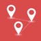 Easy to mark your current location on the map view