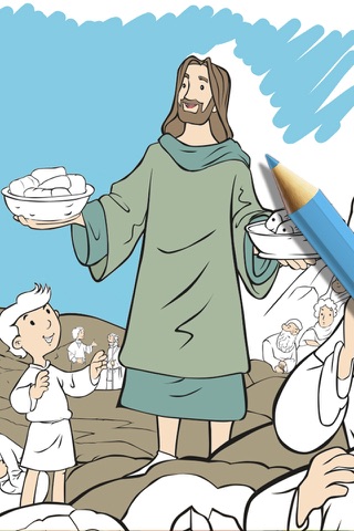 Bible Coloring Book Pages screenshot 2