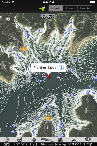 Lake Texoma Nautical Charts screenshot 2