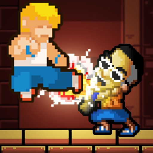 Dungeon Fighter - 8 Bit Endless Kung Fu Fighting Game