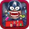 Funny Dentist Game for Kids: Captain America Civil War Version