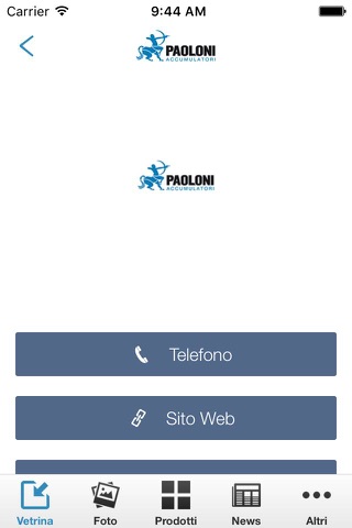 Paoloni Accumulatori screenshot 3