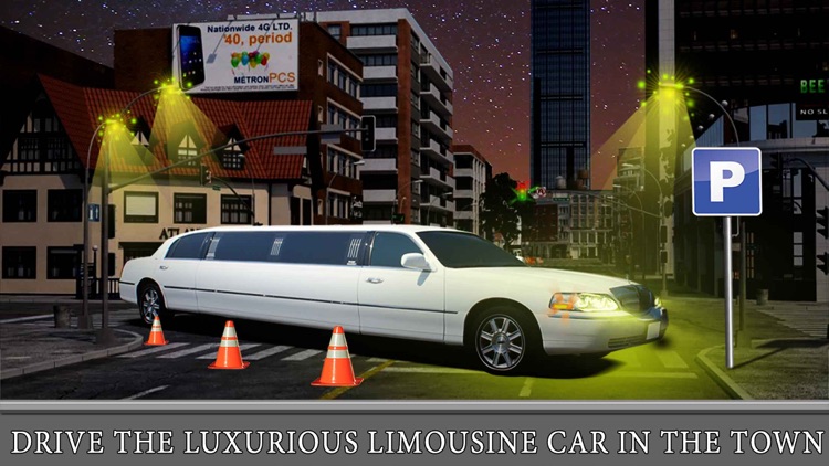 Las Vegas Limo Night Parking - Multi Level Hotel Valet Parking for Luxury Car