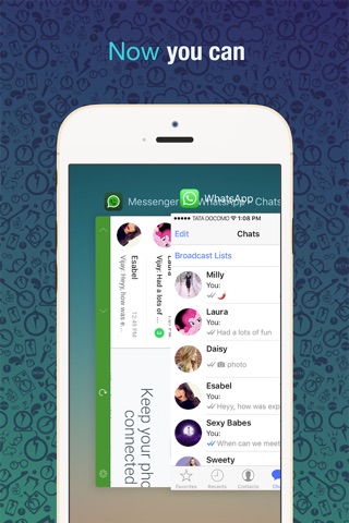 Messenger for WhatsApp - Chats Pro screenshot 3