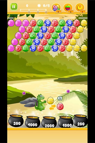 Dinosaur Shooter: Bubble Eggs Jungle Free Game - Totally Addictive! screenshot 3