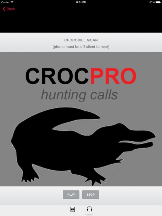 REAL Crocodile Calls & Crocodile Sounds! -- (ad free) BLUETOOTH COMPATIBLE screenshot-3