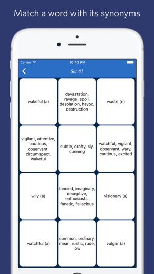 English Synonym Dictionary - Alphabetically Classified(圖4)-速報App