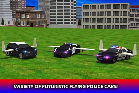 Flying Future Police Cars Pro screenshot 3