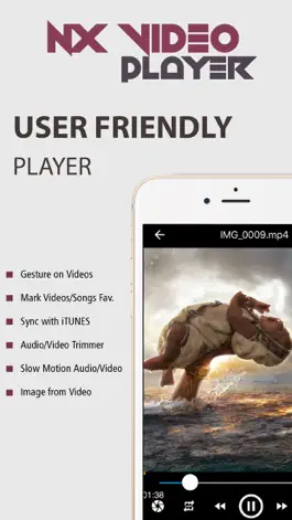 Game screenshot NX Player PRO - Play HD videos apk