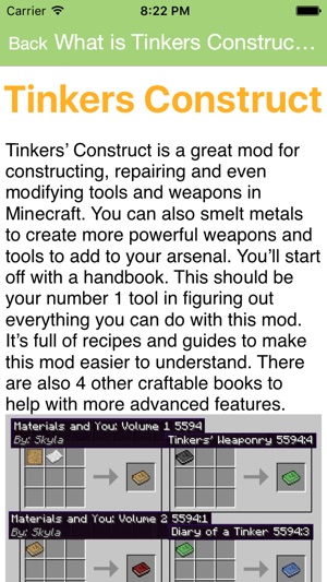 Tinkers Construct Mod for Minecraft PC Guide(圖2)-速報App